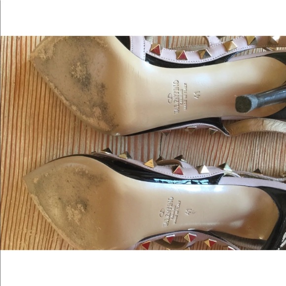 Valentino Rockstud 100mm slingbacks size 41 (11) - Picture 6 of 8